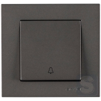 Кнопка звонка Arvia Electric KAREN Антрацит (20 06 2000 207)